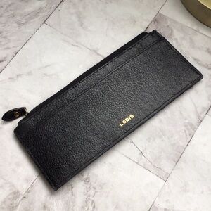 Lodis Black Textured Wallet